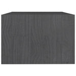 Salongbord 75X50X33,5 Cm Heltre Furu Grå