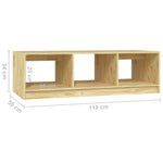 Salongbord 110X50X34 Cm Heltre Furu