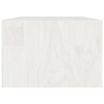 Salongbord 110X50X34 Cm Heltre Furu Hvit