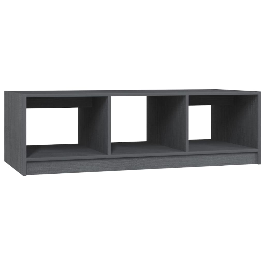 Salongbord 110X50X34 Cm Heltre Furu Grå