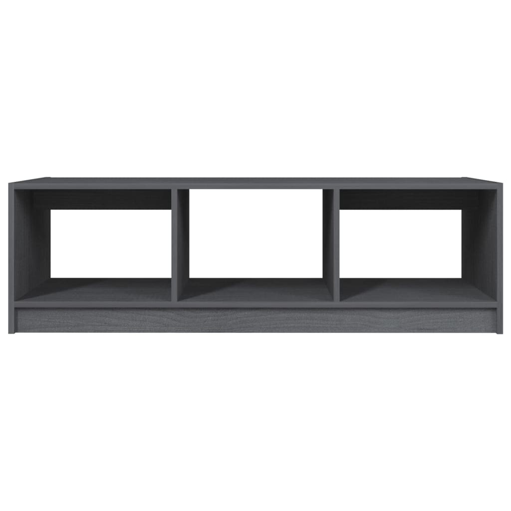 Salongbord 110X50X34 Cm Heltre Furu Grå