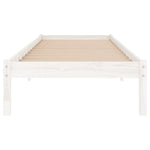 Sengeramme Hvit Heltre 75X190 Cm Small Single