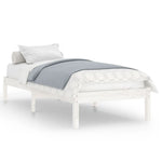 Sengeramme Hvit Heltre 90X190 Cm Single