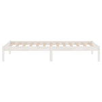 Sengeramme Hvit Heltre Furu 90X200 Cm