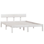 Sengeramme Hvit Heltre Furu 140X200 Cm