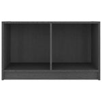 Tv-Benk Grå 70X33X42 Cm Heltre Furu