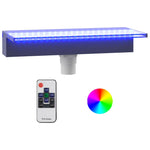 Vannfall Med Rgb Led Akryl 45 Cm