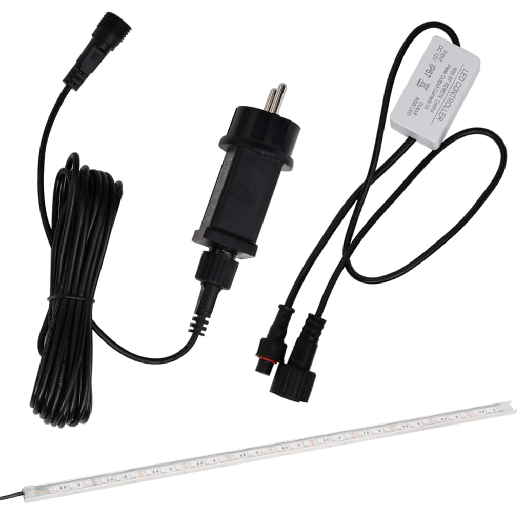 Vannfall Med Rgb Led Akryl 45 Cm