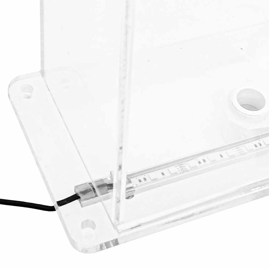 Bassengfontene Med Rgb Led Akryl 51 Cm
