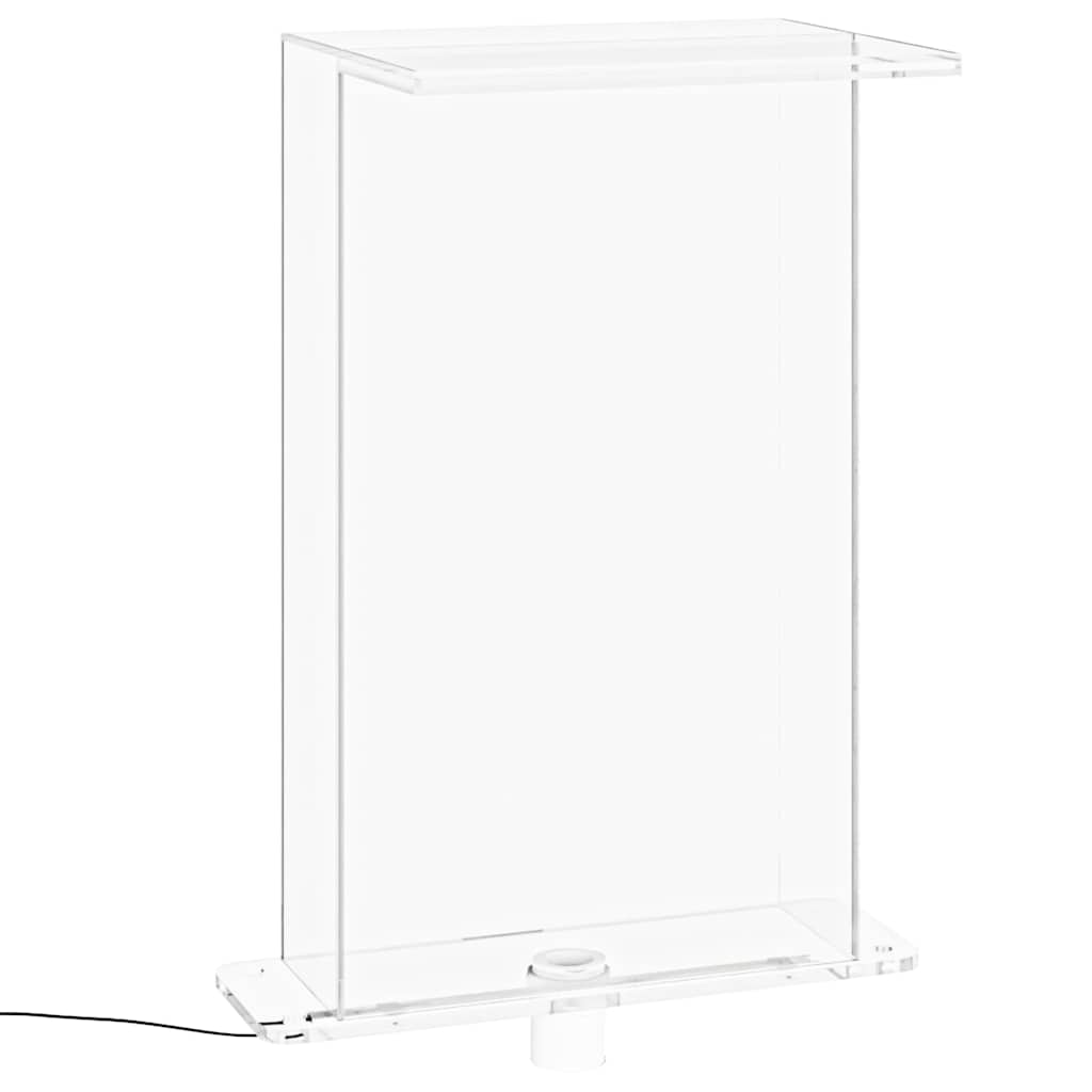 Bassengfontene Med Rgb Led Akryl 51 Cm
