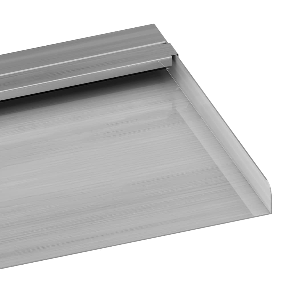 Vannfall Med Rgb Led Rustfritt Stål 90 Cm