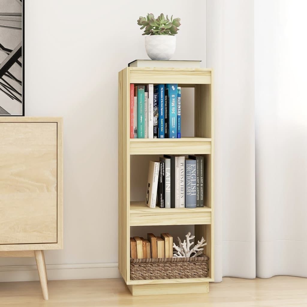 Bokhylle/Romdeler 40X35X103 Cm Heltre Furu