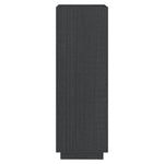 Bokhylle/Romdeler Grå 40X35X103 Cm Heltre Furu