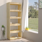 Bokhylle/Romdeler 60X35X167 Cm Heltre Furu