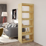 Bokhylle/Romdeler 60X35X167 Cm Heltre Furu