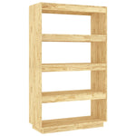 Bokhylle/Romdeler 80X35X135 Cm Heltre Furu
