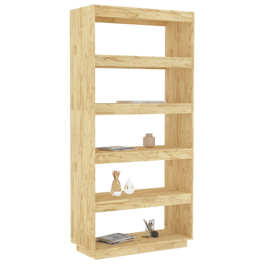 Bokhylle/Romdeler 80X35X167 Cm Heltre Furu