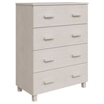 Skjenk Hamar Hvit 79X40X103,5 Cm Heltre Furu