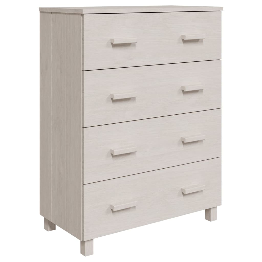 Skjenk Hamar Hvit 79X40X103,5 Cm Heltre Furu