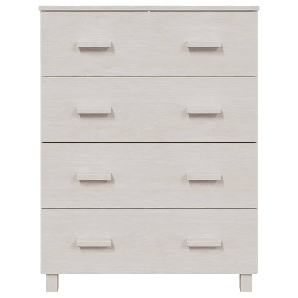 Skjenk Hamar Hvit 79X40X103,5 Cm Heltre Furu