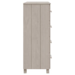 Skjenk Hamar Hvit 79X40X103,5 Cm Heltre Furu