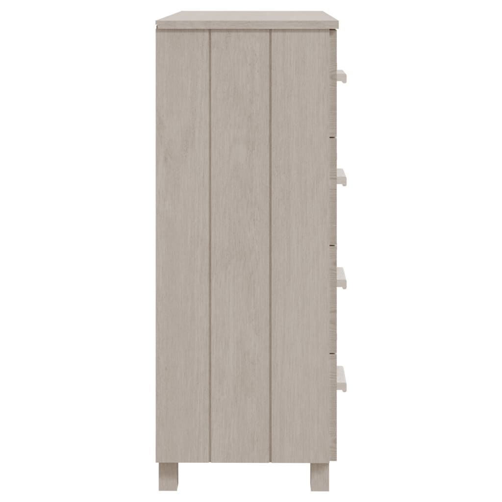 Skjenk Hamar Hvit 79X40X103,5 Cm Heltre Furu