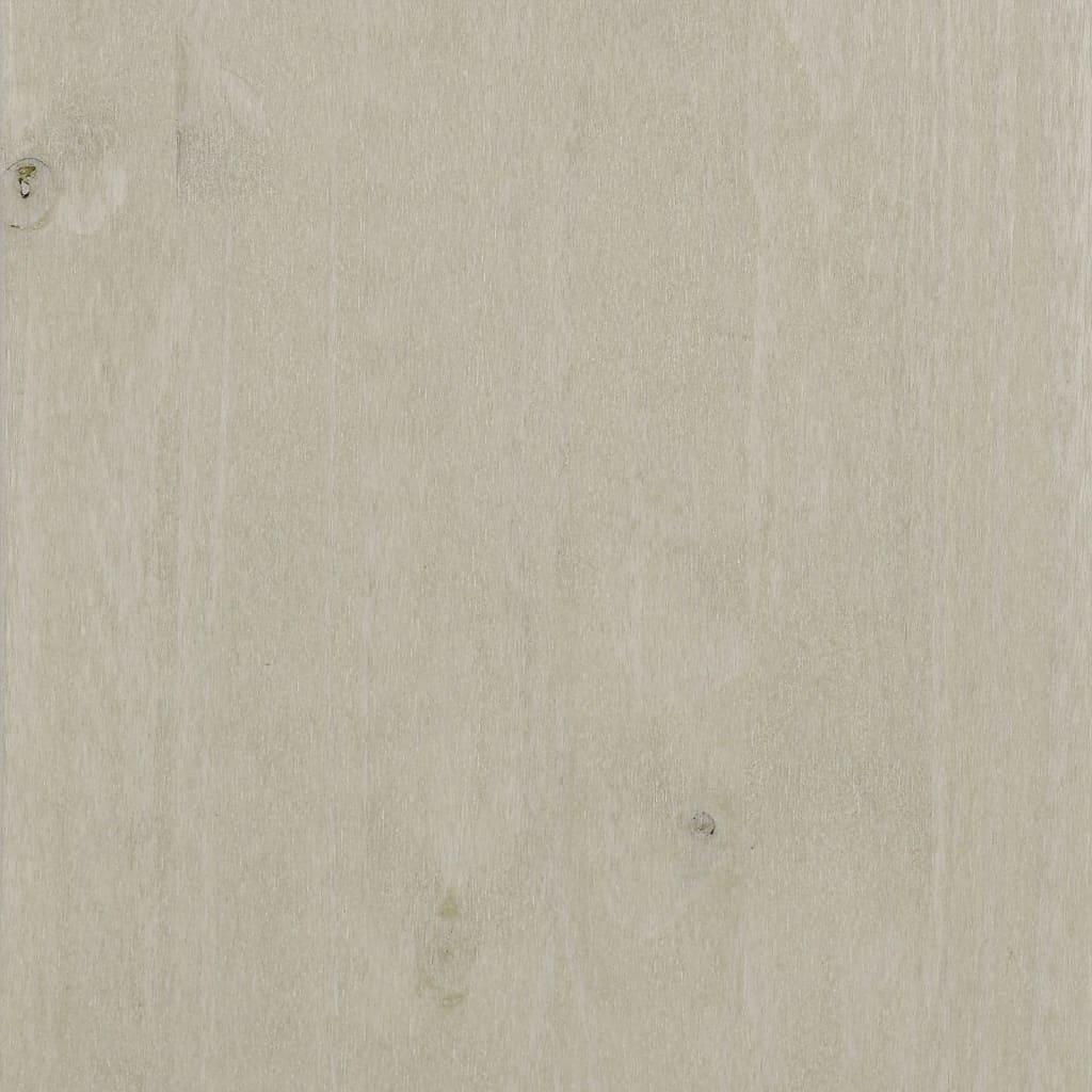 Skjenk Hamar Hvit 79X40X103,5 Cm Heltre Furu