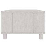 Salongbord Hamar Hvit 100X55X35 Cm Heltre Furu
