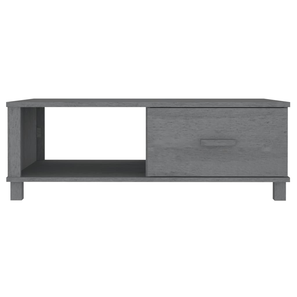 Salongbord Hamar Mørkegrå 100X55X35 Cm Heltre Furu