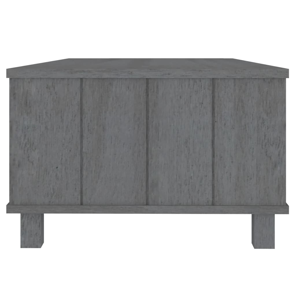 Salongbord Hamar Mørkegrå 100X55X35 Cm Heltre Furu
