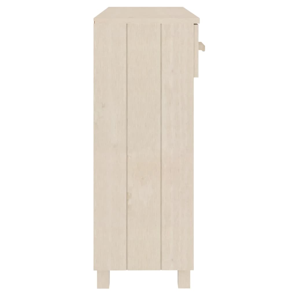 Konsollbord Hamar Honningbrun 90X35X90 Cm Heltre Furu