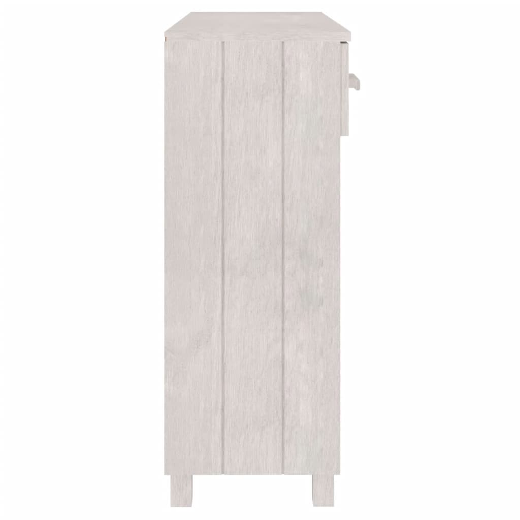 Salongbord Hamar Hvit 90X35X90 Cm Heltre Furu