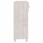 Salongbord Hamar Hvit 90X35X90 Cm Heltre Furu