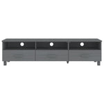 Tv-Benk Hamar Mørkegrå 158X40X40 Cm Heltre Furu