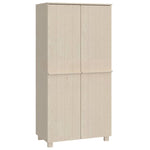 Garderobe Hamar Honningbrun 89X50X180 Cm Heltre Furu