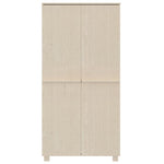Garderobe Hamar Honningbrun 89X50X180 Cm Heltre Furu