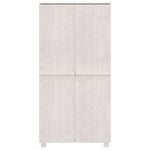 Garderobe Hamar Hvit 89X50X180 Cm Heltre Furu