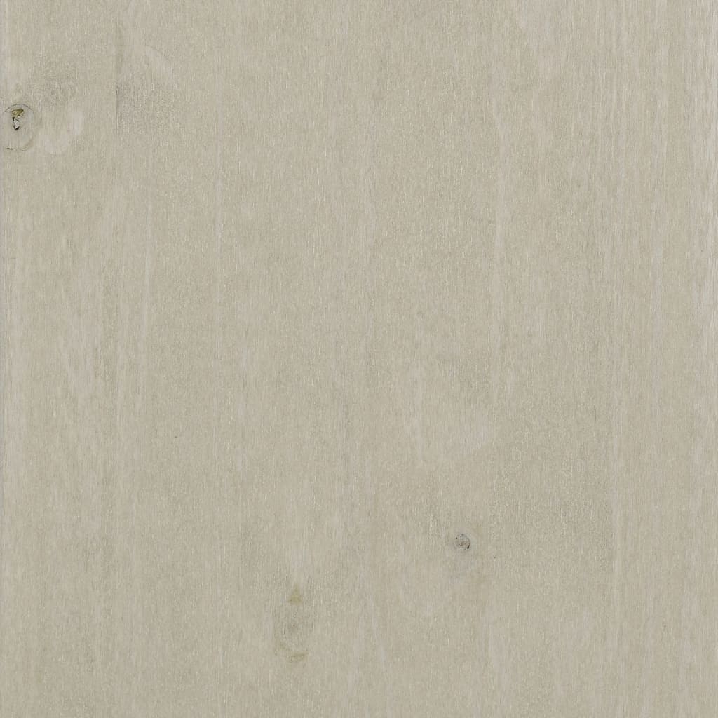 Garderobe Hamar Hvit 89X50X180 Cm Heltre Furu