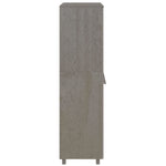 Garderobe Hamar Lysegrå 89X50X180 Cm Heltre Furu