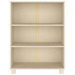 Bokhylle Hamar Honningbrun 85X35X112 Cm Heltre Furu