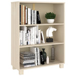 Bokhylle Hamar Honningbrun 85X35X112 Cm Heltre Furu