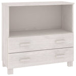 Skjenk Hamar Hvit 85X35X80 Cm Heltre Furu