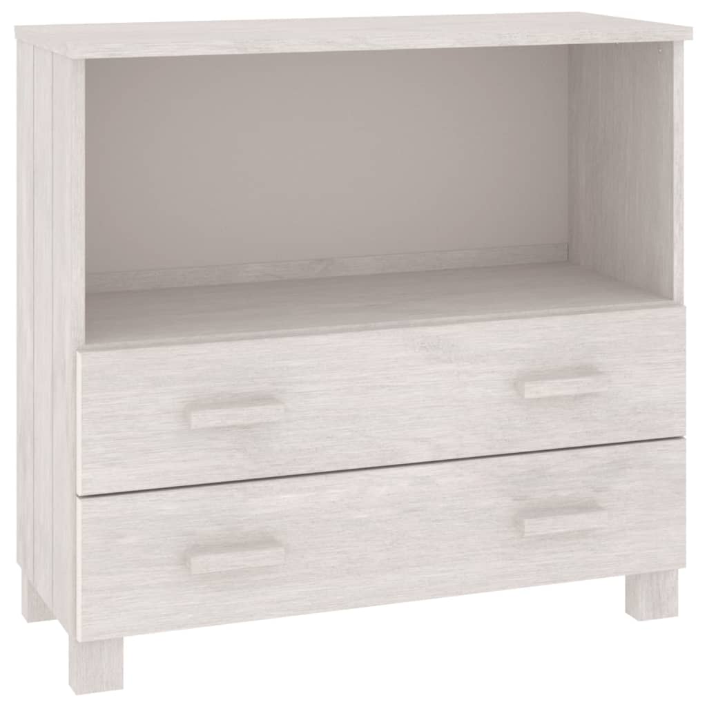 Skjenk Hamar Hvit 85X35X80 Cm Heltre Furu