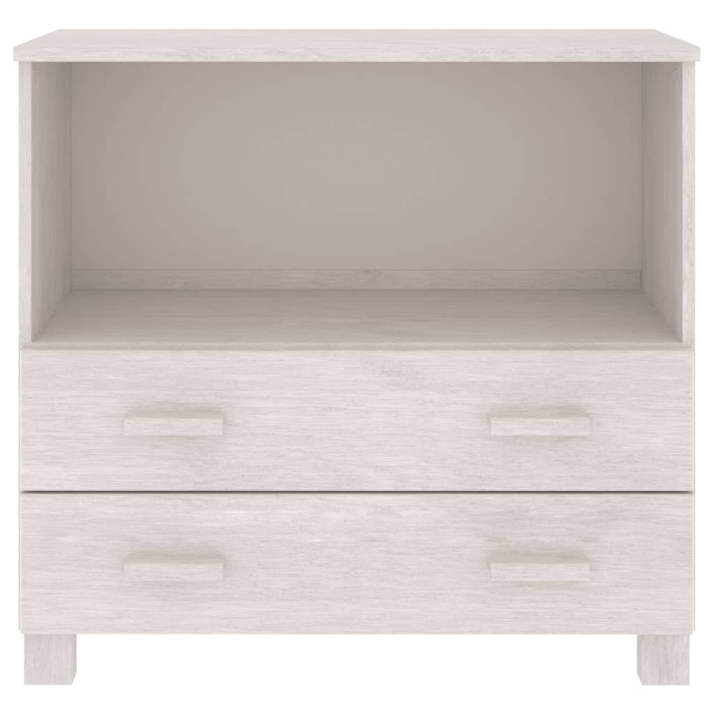 Skjenk Hamar Hvit 85X35X80 Cm Heltre Furu