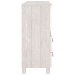 Skjenk Hamar Hvit 85X35X80 Cm Heltre Furu