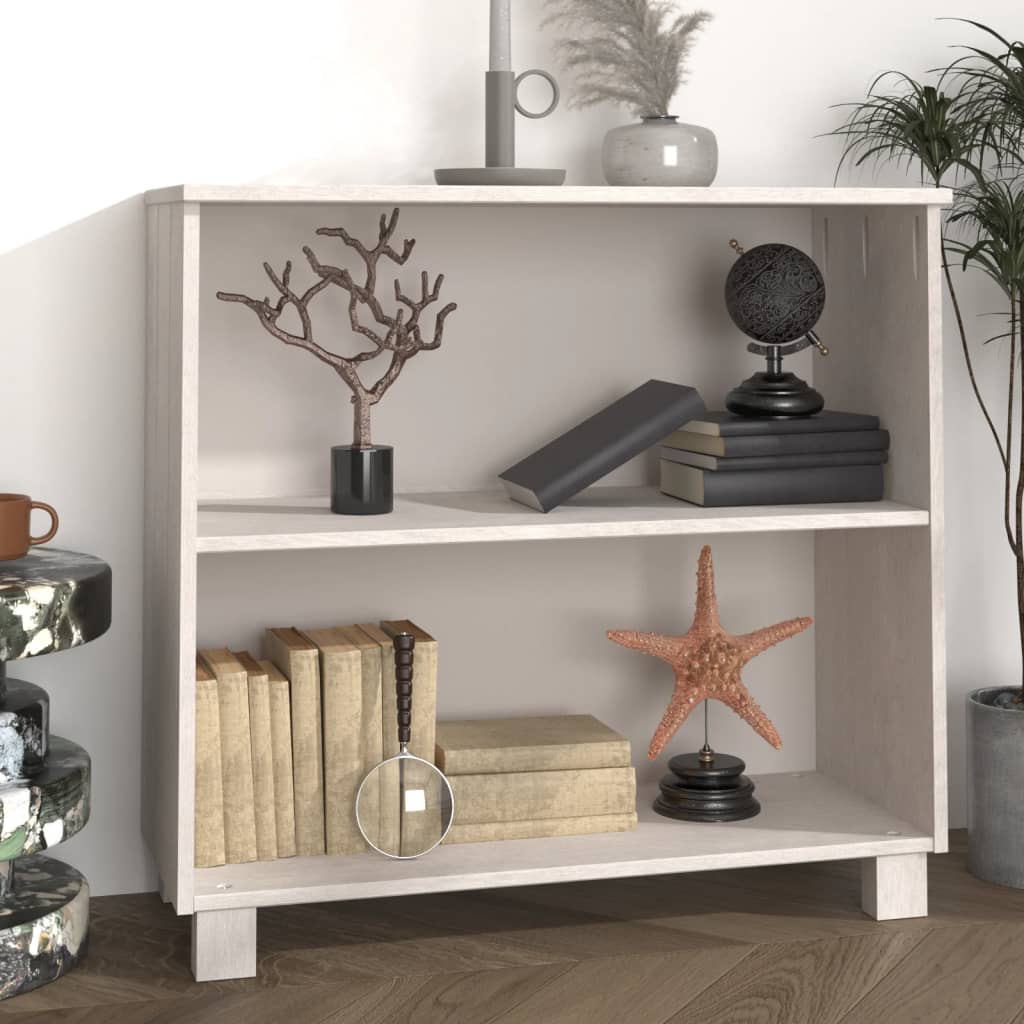 Skjenk Hamar Hvit 85X35X80 Cm Heltre Furu