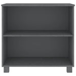 Skjenk Hamar Mørkegrå 85X35X80 Cm Heltre Furu
