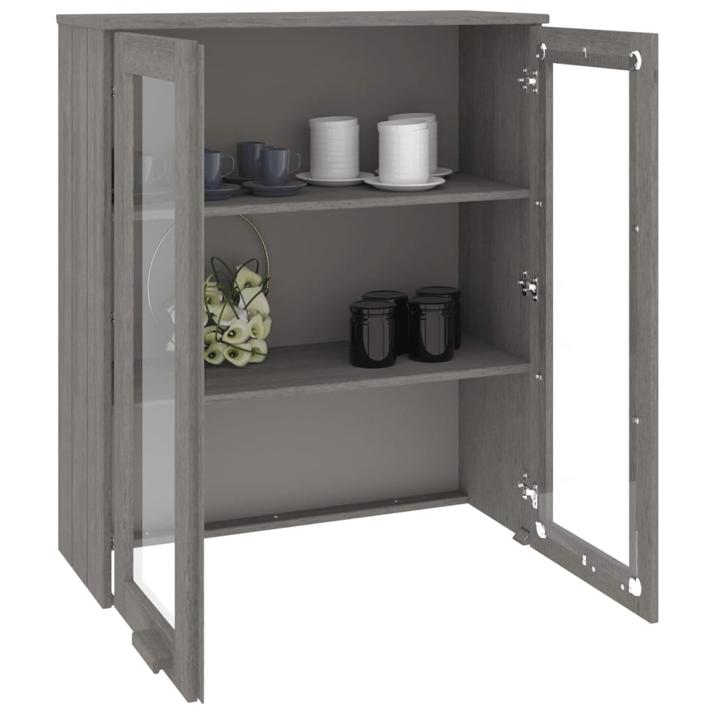 Skjenketopp Hamar Lysegrå 85X35X100 Cm Heltre Furu