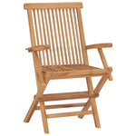 Sammenleggbare Hagestoler 4 Stk Heltre Teak