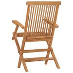 Sammenleggbare Hagestoler 4 Stk Heltre Teak
